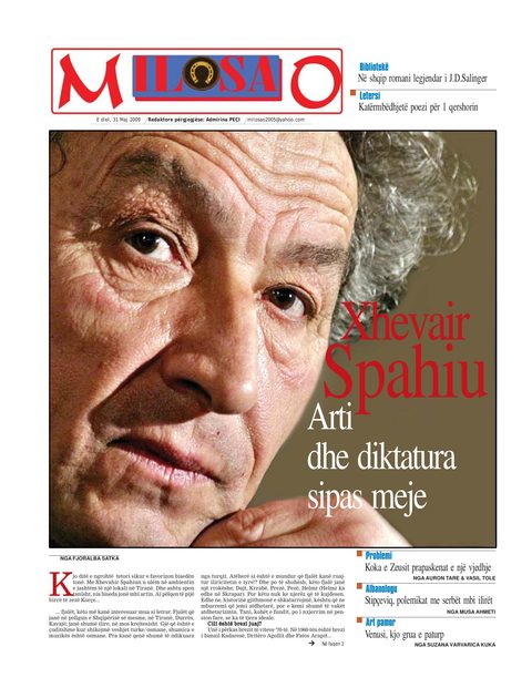 Gazeta Shqiptare 2009-05-31